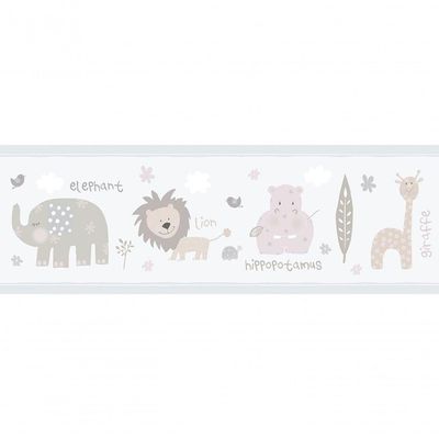 Faixa De Parede Lullaby 2422 - Tam 5m X 17,7cm (c X A)