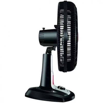 Ventilador De Mesa 40cm Mondial Vtx-40-8p-rl Turbo 8 Pas Repelente Liquido Preto Com Prata 220 V