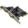 Kit 10 Placa Slot Pci Express Serial 2 Portas De Pci Lt-P610
