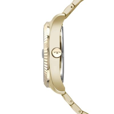 Relógio Technos Masculino Ref: 6p79bz/1v Multifunção Riviera Dourado