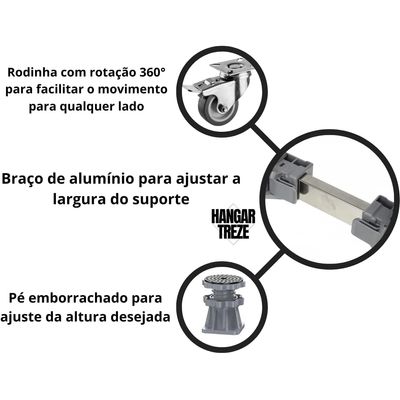 Suporte, Carrinho Freezer, Máquina De Lavar Secadora