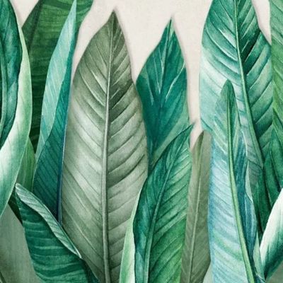 Mural de Parede Wanderlust Folhagem Verde A39501