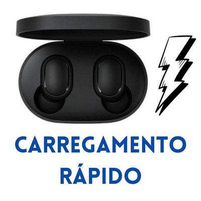 Fone De Ouvido Preto Bluetooth Econômico Para Moto G20