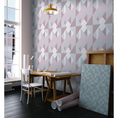 Papel De Parede Modern Maison Geométrico Mm558103 - Rolo 10m X 0,52m