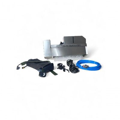 Maquina de Lavar Placas Solares Motorizada Lavadora De Módulos Fotovoltaicos Jet Roll Com Cabo Extensor