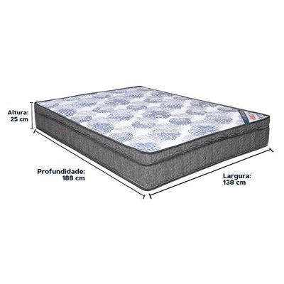 Colchão Iso Superpocket Molas Ensacadas Casal Ortobom