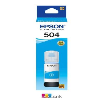 Refil Tinta Epson T504220-AL - Ciano