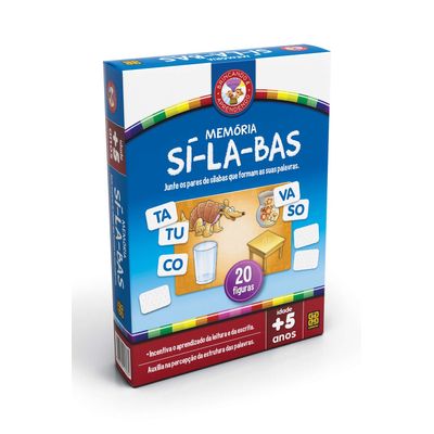 Jogo da Memória Grow Sílabas