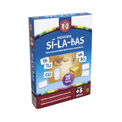 Jogo da Memória Grow Sílabas