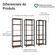 Armário Estante Multiuso Organizador Despensa 15 Prateleiras 177cm Rustic/preto Madesa