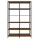 Armário Estante Multiuso Organizador Despensa 10 Prateleiras 118cm Rustic/preto Madesa