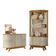 Conjunto Buffet E Cristaleira Budapeste Cumaru Opala