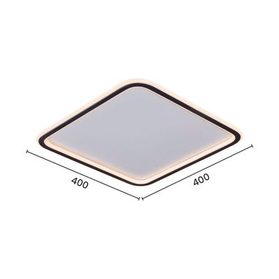 Plafon Sindora Dcx03115 Led Bivolt Preto