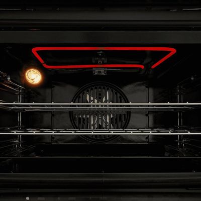 Forno Elétrico Infinity Embutir 50L Com Air Fryer Preto Fischer 220V