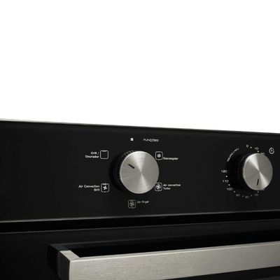 Forno Elétrico Infinity Embutir 50L Com Air Fryer Preto Fischer 220V