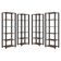 Armário Estante Multiuso Organizador Despensa De Canto 20 Prateleiras 236cm Rustic/preto Madesa