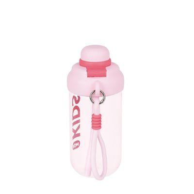 Garrafa Kids Alça Rosa 660ml