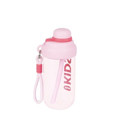 Garrafa Kids Alça Rosa 660ml