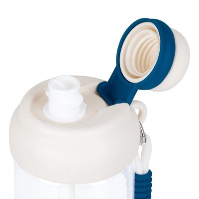 Garrafa Kids Alça Azul 660ml