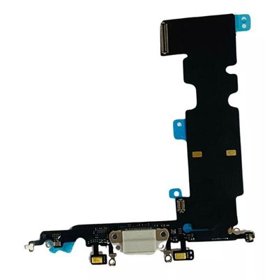 Conector De Carga Flex Compativel Iphone 8 Plus A1864 Branco