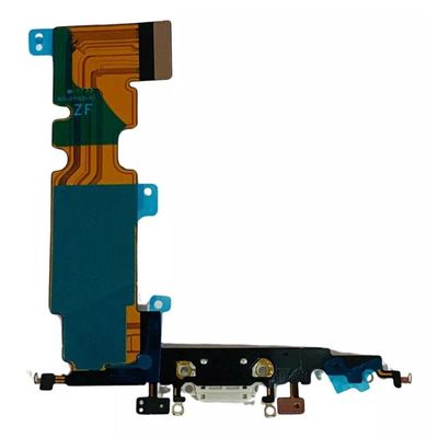 Conector De Carga Flex Compativel Iphone 8 Plus A1864 Branco