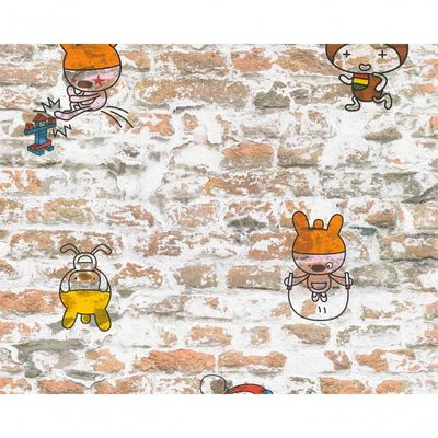Papel De Parede Boys E Girls 6 369871 Rolo 10m X 0,53m