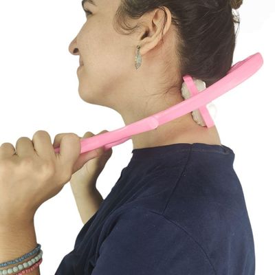 Massageador Multifuncional Manual Massagem Relaxante Anti Estresse Alivia Dores Pescoço Corpo