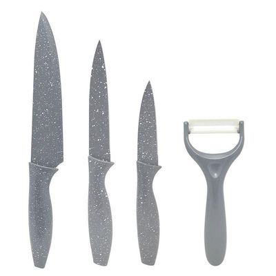 Kit De Facas Premium Em Plástico Resistente Design E Qualidade