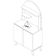 Aparador Cantinho Cafe 2 Portas 80 Cm 4630 Naturale Terracota Arly