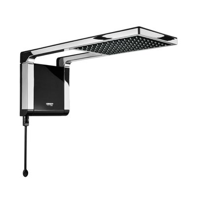 Chuveiro Eletrônico Acqua Storm Ultra 7800W Preto Cromado Lorenzetti 220V
