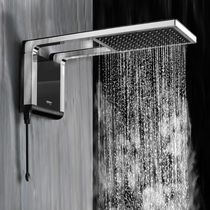 Chuveiro Eletrônico Acqua Storm Ultra 7800W Preto Cromado Lorenzetti 220V