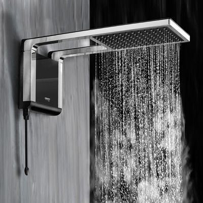 Chuveiro Eletrônico Acqua Storm Ultra 7800W Preto Cromado Lorenzetti 220V