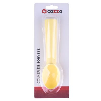 Colher de Sorvete Cazza Plástica