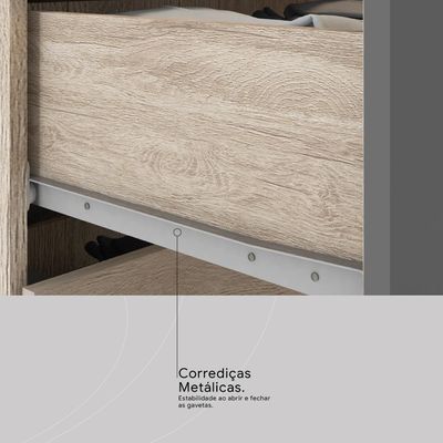 Armário de Cozinha Malta com 4 Portas e 1 Gaveta