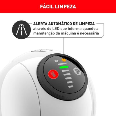 Cafeteira Elétrica Expresso Arno Dolce Gusto Genio S Basic Aut Branca - 127V