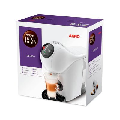 Cafeteira Elétrica Expresso Arno Dolce Gusto Genio S Basic Aut Branca - 127V