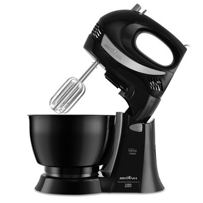 Batedeira Britânia Diamante Preta 550W 4,3L 127V
