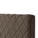 Cabeceira Cama Box Queen 1,60m Estofada Capri Veludo Marrom