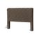 Cabeceira Cama Box Queen 1,60m Estofada Capri Veludo Marrom