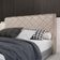 Cabeceira Cama Box Queen 1,60m Estofada Capri Linho Bege
