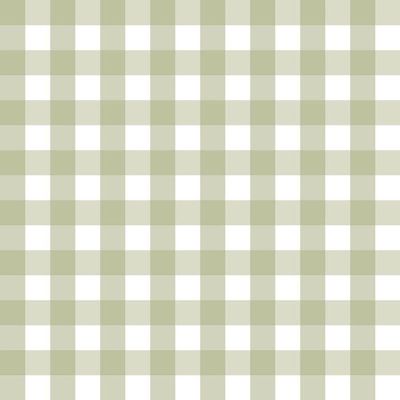 Papel De Parede Doce Estilo Xadrez Verde 82298