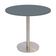 Mesa Bistrô Beta 112,50 Cm (alt) Disco Redondo Tampo Mdp Redondo 60 Cm (larg) X 2,50 Cm (alt) Grafito