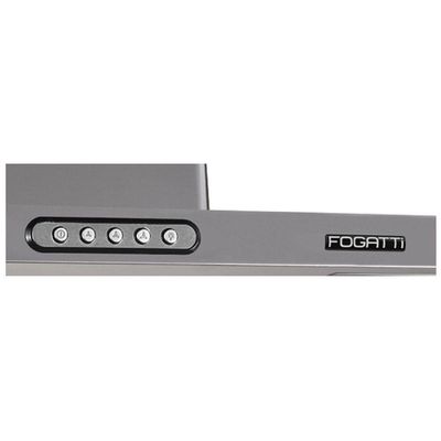 Coifa De Parede 90cm Retangular Duto Slim Fogatti Inox 220v
