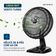 Ventilador De Mesa 40cm Turbo Mondial Preto/Prata 220V