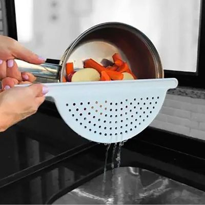 Escorredor Meia Lua Para Legumes Massas Cozinha Decor-útil