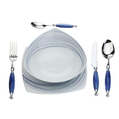 Conjunto De 3 Tigela Saladeira Porcelana Italiana Bugatti