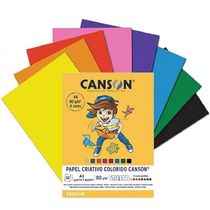 Papel Colorido Criativo A3 32F 80g/m² 8 cores – CANSON