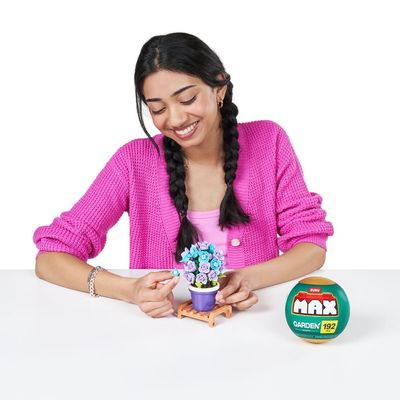 Blocos de Montar Max Premium Garden - Hortênsia 186 pçs