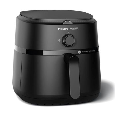 Fritadeira Elétrica Air Fryer Philips Walita Série 1000 XL NA130 Sem Óleo 1700W 6,3L Preta Preto / 220V
