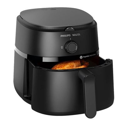 Fritadeira Elétrica Air Fryer Philips Walita Série 1000 XL NA130 Sem Óleo 1700W 6,3L Preta Preto / 220V